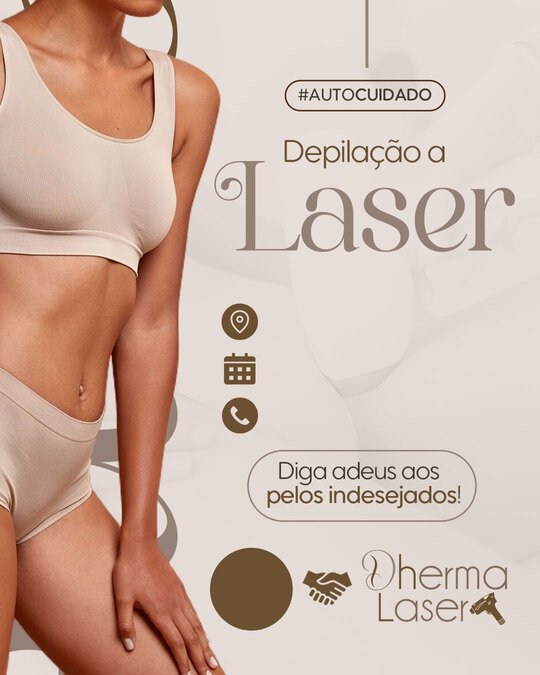 DEPILAÇÃO-A-LASER - -DHERMA-LASER