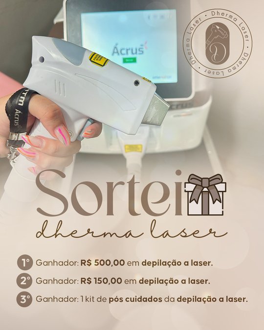 SORTEIO-DHERMA-LASER1